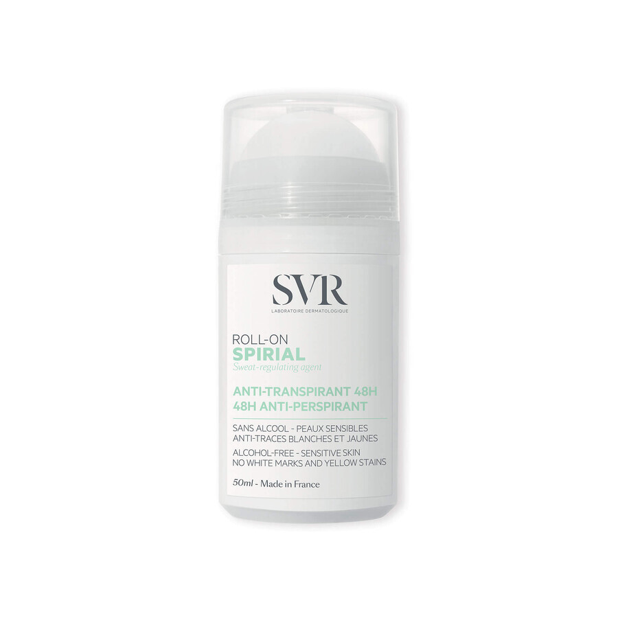 Boutique SVR Spirial, anti-transpirant roll-on, 50 ml SVR Spirial, anti-transpirant roll-on, 50 ml