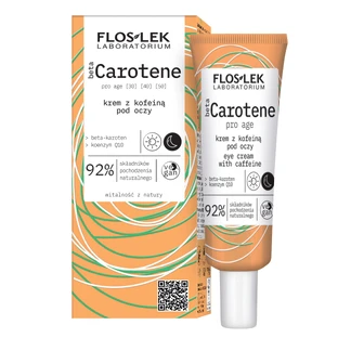 Flos-lek BetaCaroteno pro age, crema de ojos con cafeína, 30 ml