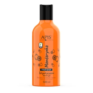 Apis Fruit Shot, gel douche mandarine, 500 ml