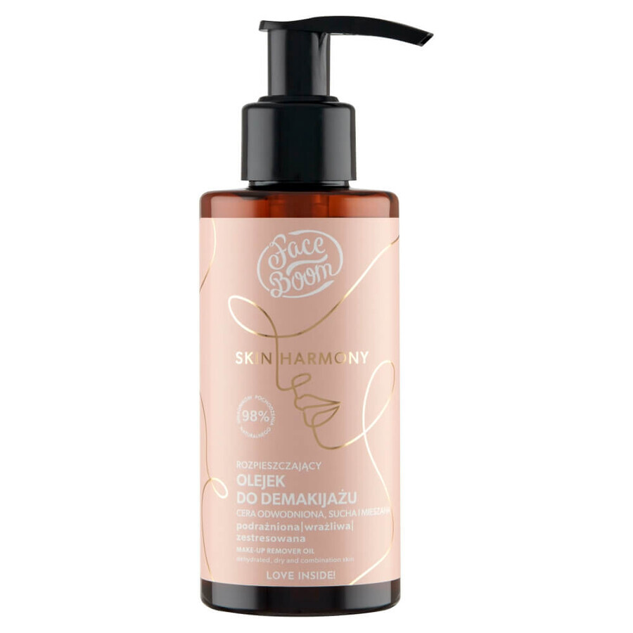 Buy FaceBoom Skin Harmony, Pampering Cleansing Oil, Dehydrated, Dry and Combination Skin, 130 ml FaceBoom Skin Harmony, Pampering Cleansing Oil, Dehydrated, Dry and Combination Skin, 130 ml