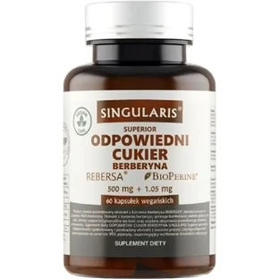 Singularis Superior Adequate Sugar, 60 cápsulas vegetales
