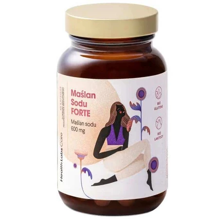 Health Labs Butyrate de sodium Forte, 60 gélules