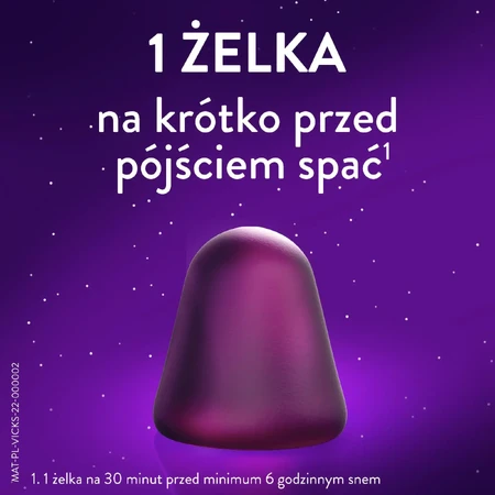 ZzzQuil Natura, jelly candy, mango-banana flavor, 30 pieces