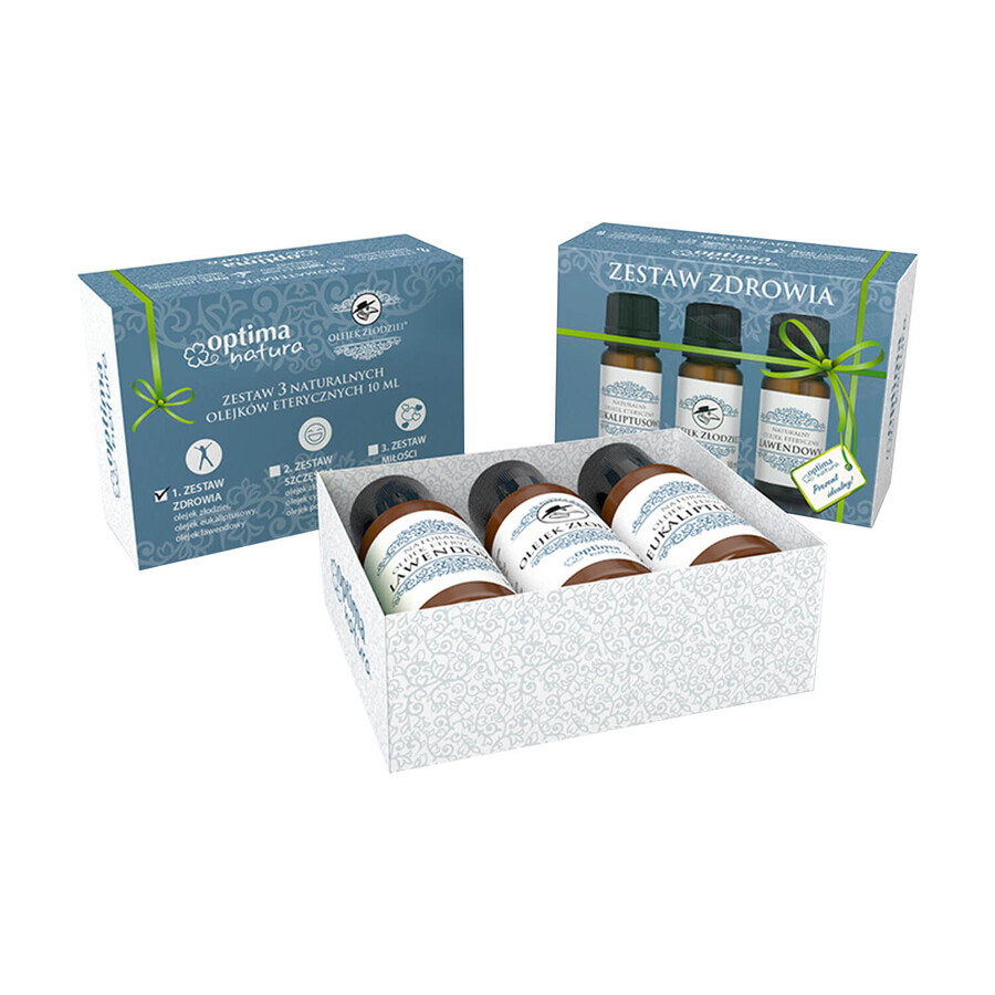Comprar Kit Salud Optima Natura, aceites esenciales naturales, eucalipto, thieves, lavanda, 3 x 10 ml + difusor ultrasónico Kit Salud Optima Natura, aceites esenciales naturales, eucalipto, thieves, lavanda, 3 x 10 ml + difusor ultrasónico