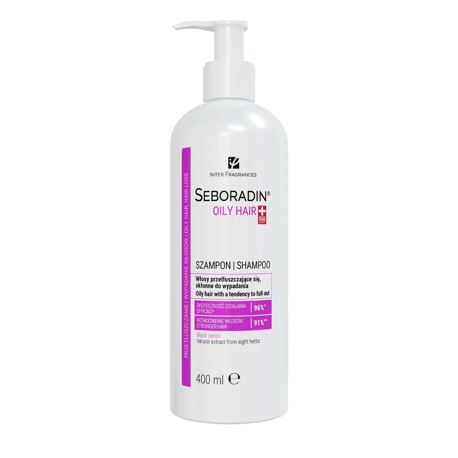 Buy Seboradin Oily Hair, Shampoo for oily hair with a tendency to fall, 400 ml Seboradin Oily Hair, Shampoo for oily hair with a tendency to fall, 400 ml