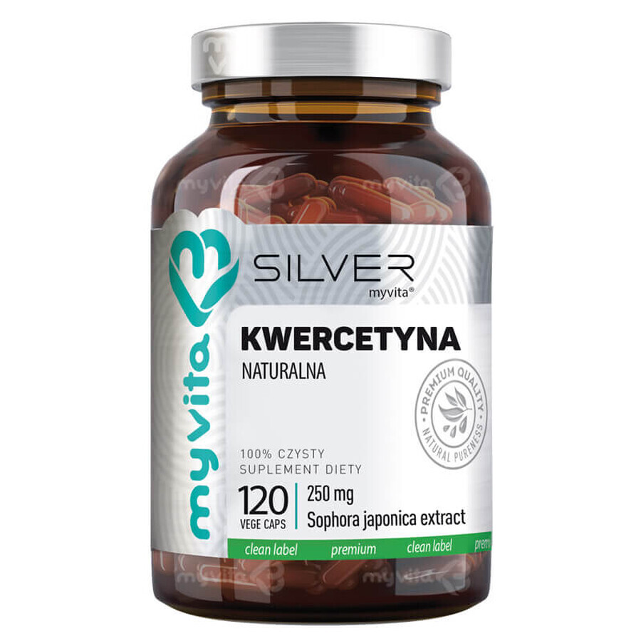 Cumpără MyVita Silver Quercetin Natural, 120 capsule vegetale MyVita Silver Quercetin Natural, 120 capsule vegetale
