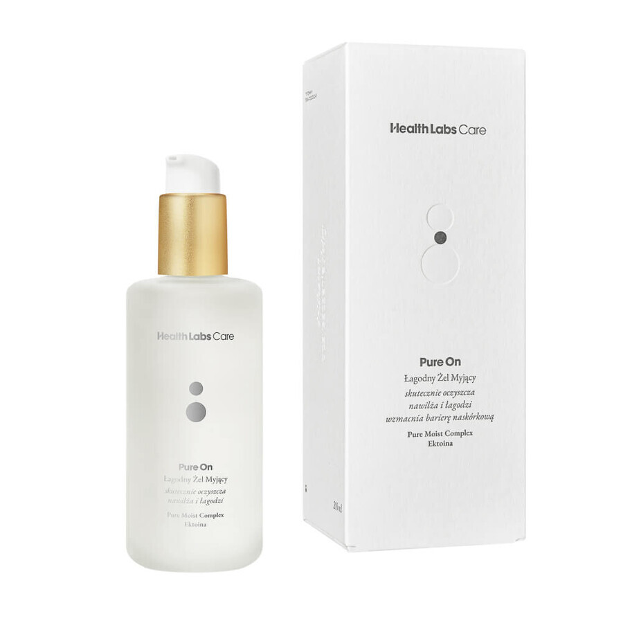 Winkel op Health Labs Pure On, zacht reinigende gezichtsgel, 200 ml Health Labs Pure On, zacht reinigende gezichtsgel, 200 ml