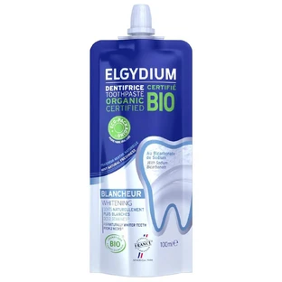 Elgydium BIO, pasta de dientes blanqueadora, bio, 100 ml
