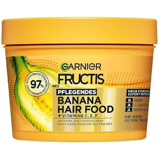 Garnier Fructis Hair Food Banana, Maske für sehr trockenes Haar, 400 ml