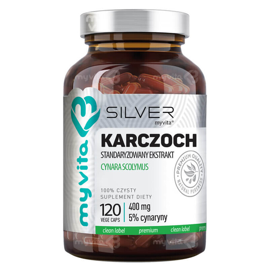 Shop MyVita Silber Artischocke, 120 Kapseln MyVita Silber Artischocke, 120 Kapseln