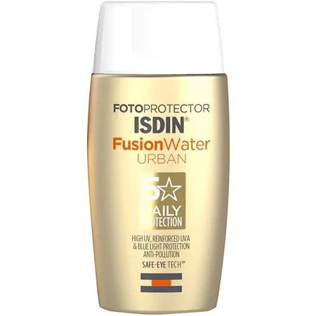 Isdin Fotoprotector Fusion Water Urban, ultraleichte Gesichtscreme, SPF 30, 50 ml