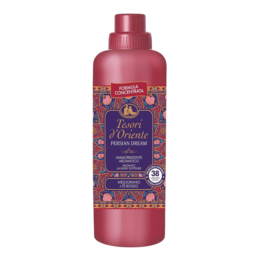 Acquista Tesori d'Oriente, ammorbidente concentrato, Sogno Persiano, 38 lavaggi, 760 ml Tesori d'Oriente, ammorbidente concentrato, Sogno Persiano, 38 lavaggi, 760 ml