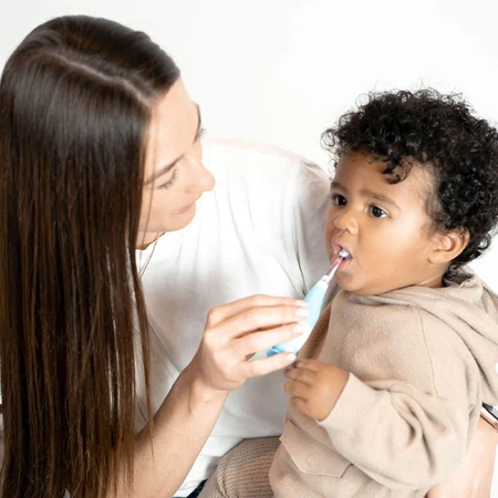 Brush-Baby BabySonic, cepillo dental sónico para niños, marino, 0-3 años, 1 pieza