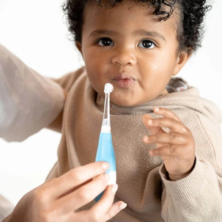 Brush-Baby BabySonic, cepillo dental sónico para niños, marino, 0-3 años, 1 pieza