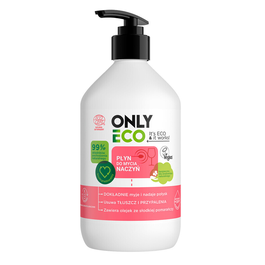Cumpără OnlyEco, lichid de spălat vase, 500 ml OnlyEco, lichid de spălat vase, 500 ml