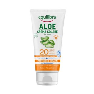 Equilibra Aloe, zonnebrandcrème, SPF 20, 75 ml