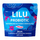 Lilu Kids Probiotic, natural jellies for children and adults, blackberry flavor, 200 pieces
