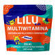 Lilu Kids Multivitamin, gominolas naturales para ni&#241;os y adultos, sabor mora, 200 unidades
