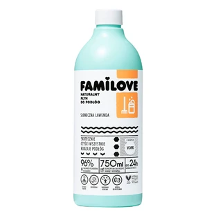 Yope Familove, natuurlijke vloervloeistof, zonnige lavendel, 750 ml