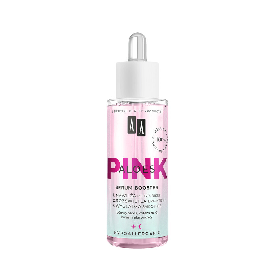 Boutique AA Aloes Pink, sérum-booster, tous types de peaux, 30 ml AA Aloes Pink, sérum-booster, tous types de peaux, 30 ml