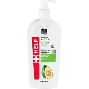 AA Help Natuurlijke, voedende lichaamsbalsem, droge huid, avocado, 400 ml