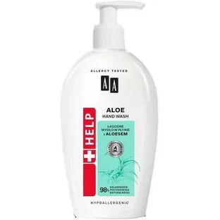 AA Help S.O.S., jabón líquido suave con aloe vera, 300 ml