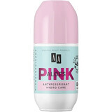 AA Aloe Pink, antiperspirant, roll-on, 50 ml