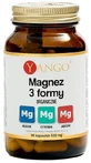 Yango Magnesio 3 Formas Orgánicas, 90 cápsulas