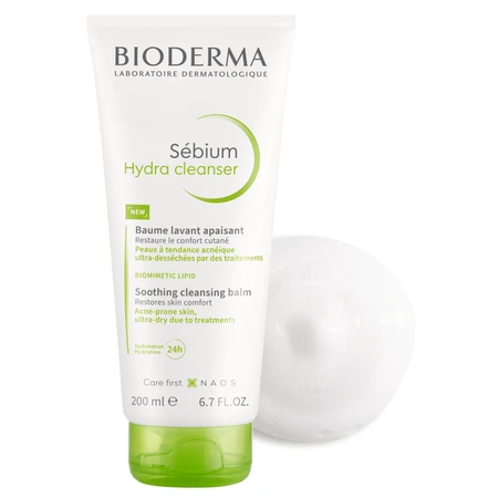Bioderma Sebium Hydra Cleanser, émulsion nettoyante, 200 ml