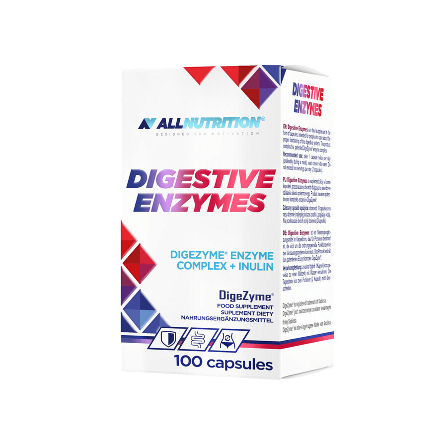 Acquista Enzimi digestivi Allnutrition, 100 capsule Enzimi digestivi Allnutrition, 100 capsule