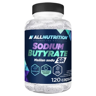 Allnutrition Sodium Butyrate SR, butirato de sodio, 120 cápsulas