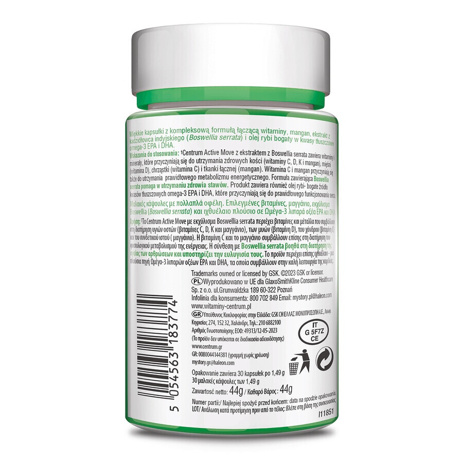 Buy Centrum Active Move, 30 capsules Centrum Active Move, 30 capsules