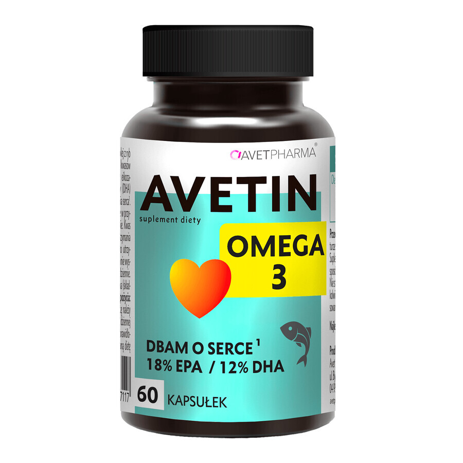 Comprar Avetin Omega 3, 60 cápsulas Avetin Omega 3, 60 cápsulas