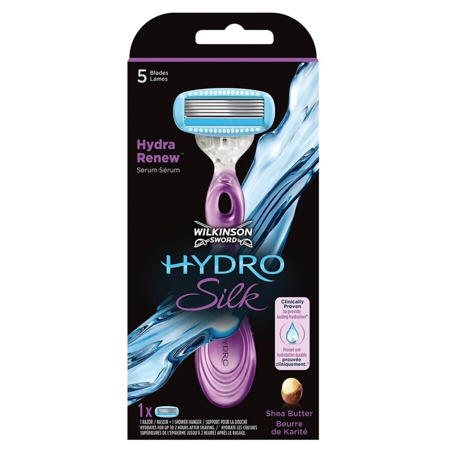 Winkel op Wilkinson Sword Hydro Silk, scheermes met vervangbare mesjes voor dames, 1 stuk Wilkinson Sword Hydro Silk, scheermes met vervangbare mesjes voor dames, 1 stuk