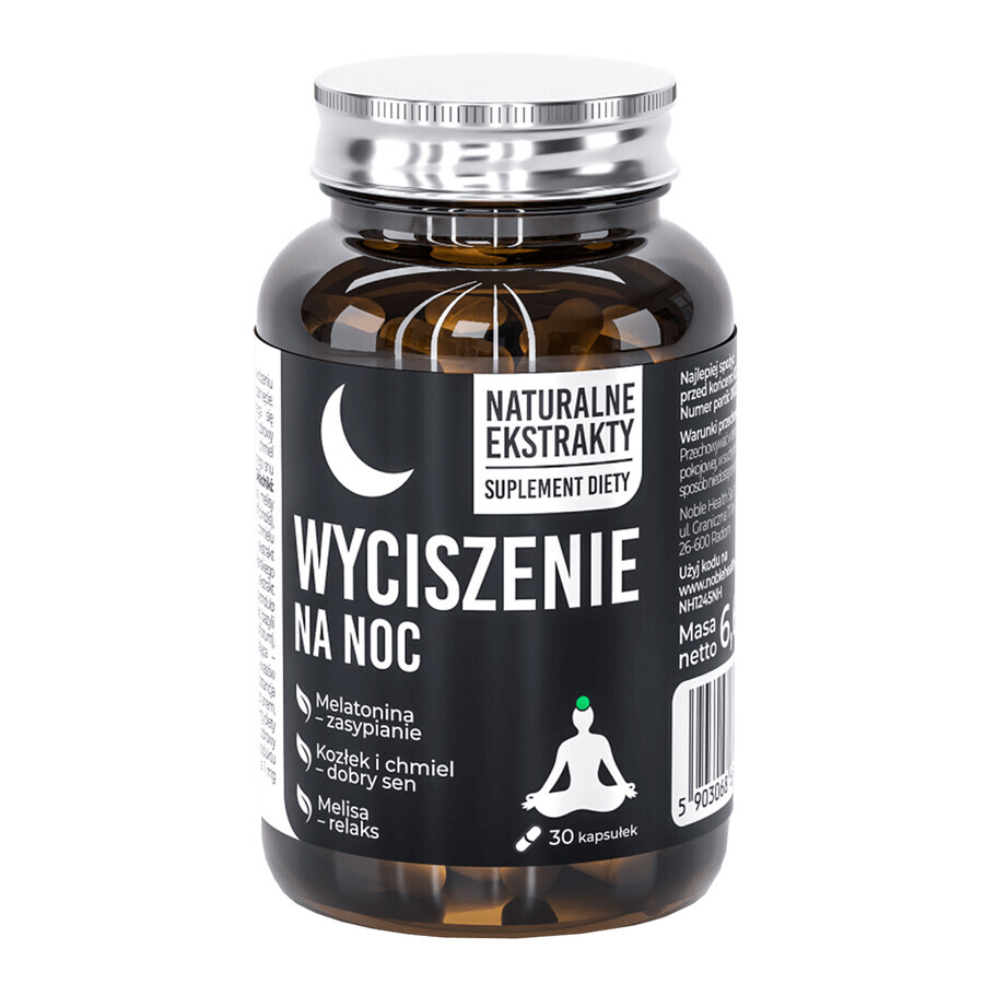 Cumpără Noble Health Calming At Night, 30 capsule Noble Health Calming At Night, 30 capsule