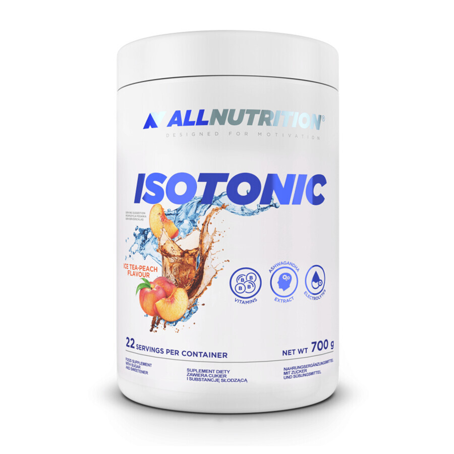 Buy Allnutrition Isotonic, peach iced tea flavor, 700 g Allnutrition Isotonic, peach iced tea flavor, 700 g