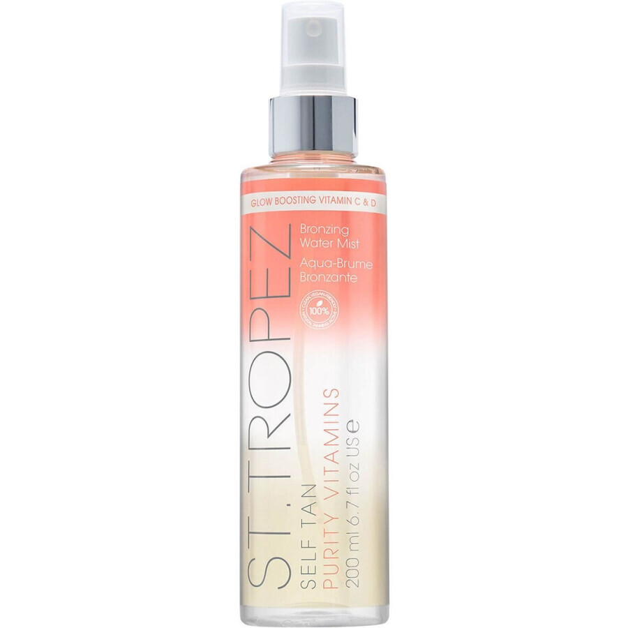 Boutique St. Tropez Self Tan Purity Vitamins, spray autobronzant incolore, 200 ml St. Tropez Self Tan Purity Vitamins, spray autobronzant incolore, 200 ml