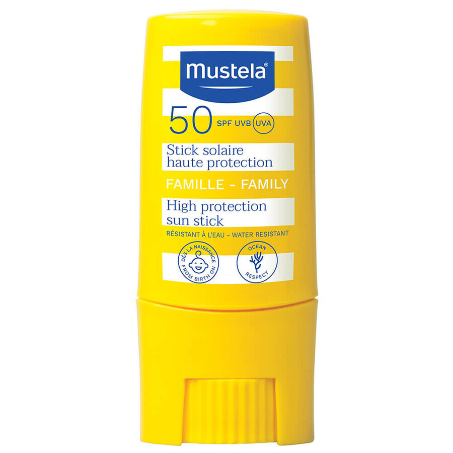 Buy Set Mustela Sun Fun In The Sun, solar milk, SPF 50+, 100 ml + solar stick, SPF 50, 9 ml Set Mustela Sun Fun In The Sun, solar milk, SPF 50+, 100 ml + solar stick, SPF 50, 9 ml