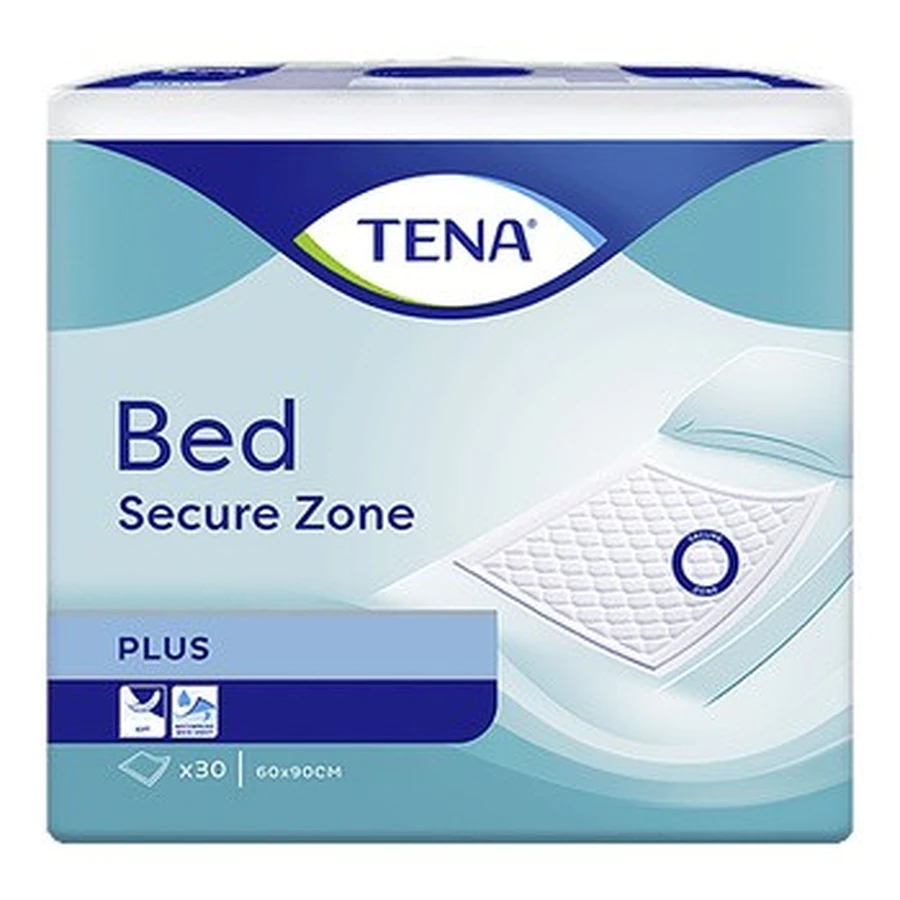 Tena Bed, absorbent pad, Plus, 60 cm x 90 cm, 30 pieces