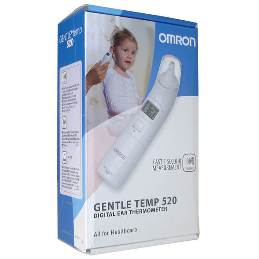 Acquista Misuratore di temperatura elettronico, Omron Gentle Temp 520, 1 pezzo Misuratore di temperatura elettronico, Omron Gentle Temp 520, 1 pezzo