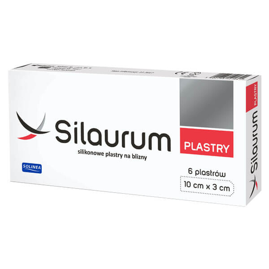 Buy Silaurum, Silicone Patches for Scars, 10cm x 3cm, 6 Pieces Silaurum, Silicone Patches for Scars, 10cm x 3cm, 6 Pieces