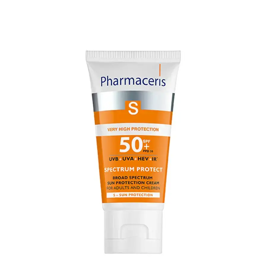 Pharmaceris S Spectrum Protect, Cream with a broad spectrum of protection SPF 50+, 50 ml