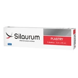 Silaurum, silicone patches for scars, 5 cm x 30 cm, 5 pieces