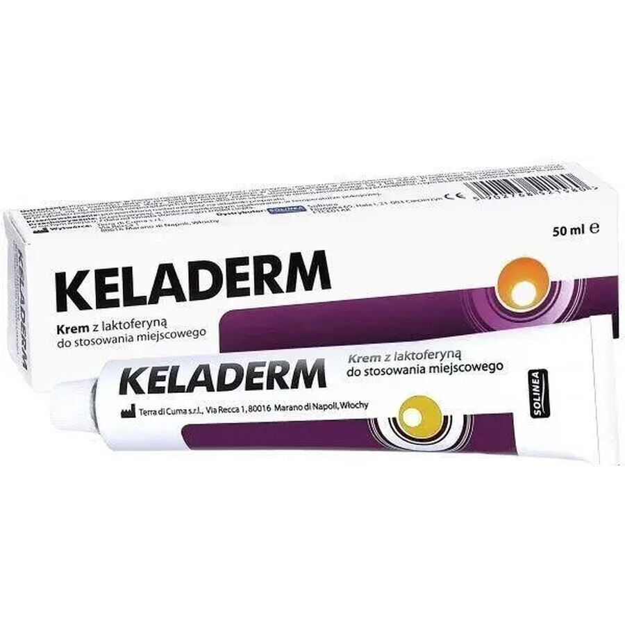 Keladerm, cremă cu lactoferină, 50 ml Keladerm, cremă cu lactoferină, 50 ml