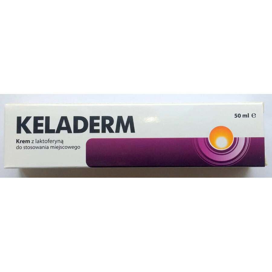 Keladerm, cremă cu lactoferină, 50 ml Keladerm, cremă cu lactoferină, 50 ml