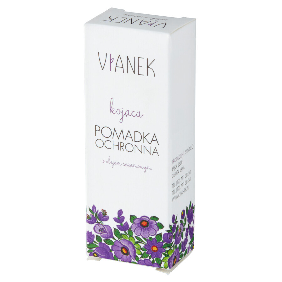 Comprar Vianek, barra de labios calmante y protectora, 4,6 g Vianek, barra de labios calmante y protectora, 4,6 g