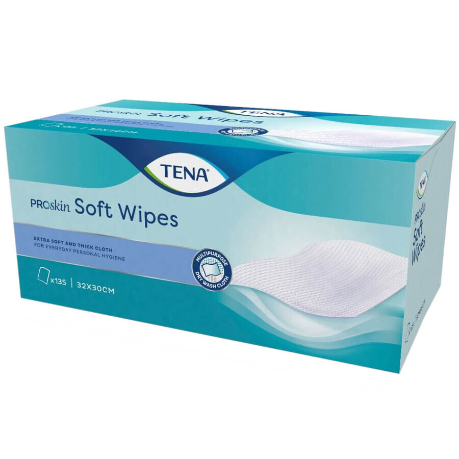 Acquista Tena, Salviettine Detergenti asciutte, Confezione da 135 unità Tena, Salviettine Detergenti asciutte, Confezione da 135 unità