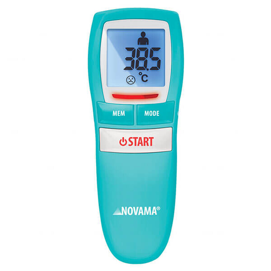 Winkel op Novama Free NT17, contactloze thermometer, Aquamarijn Novama Free NT17, contactloze thermometer, Aquamarijn