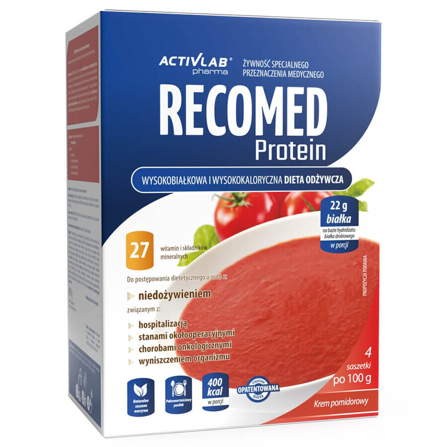 Shop RecoMed Tomatencreme-Pulver, 4 Beutel RecoMed Tomatencreme-Pulver, 4 Beutel
