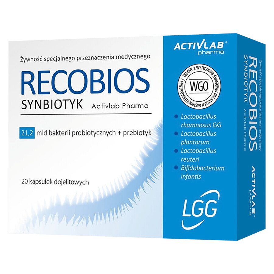 Integratore Alimentare Recobios, 20 Capsule